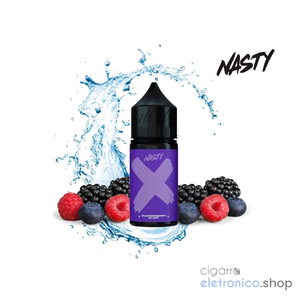 Líquido Nasty X Summerberry Blast – Nic Salt 30ml